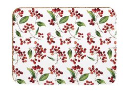 Winter Berries Melamine Table Mat (M53)