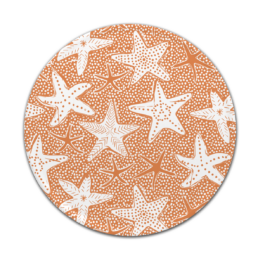 Starfish print melamine product