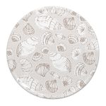 Melamine - shell printed tray