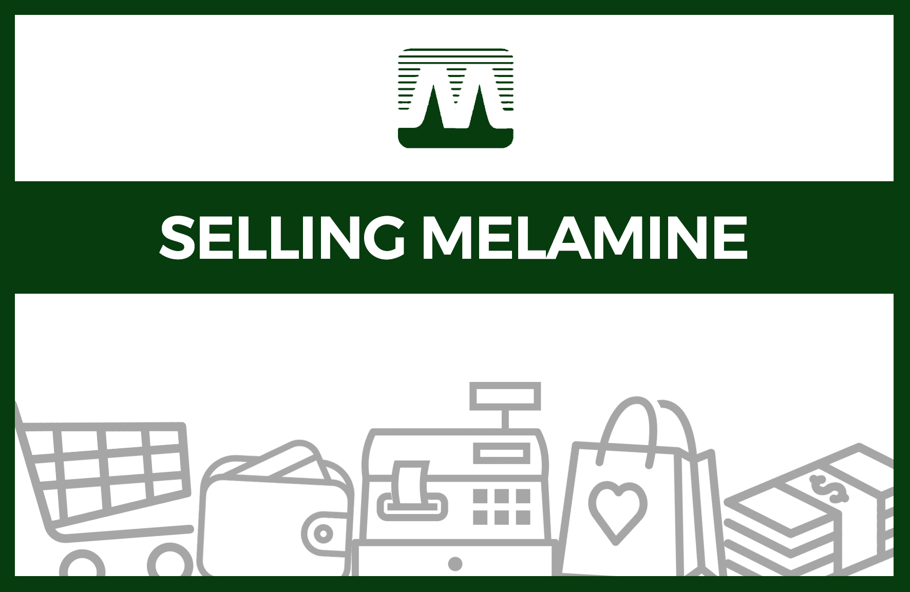 Selling Melamine with Melamaster trade Accounts banner image