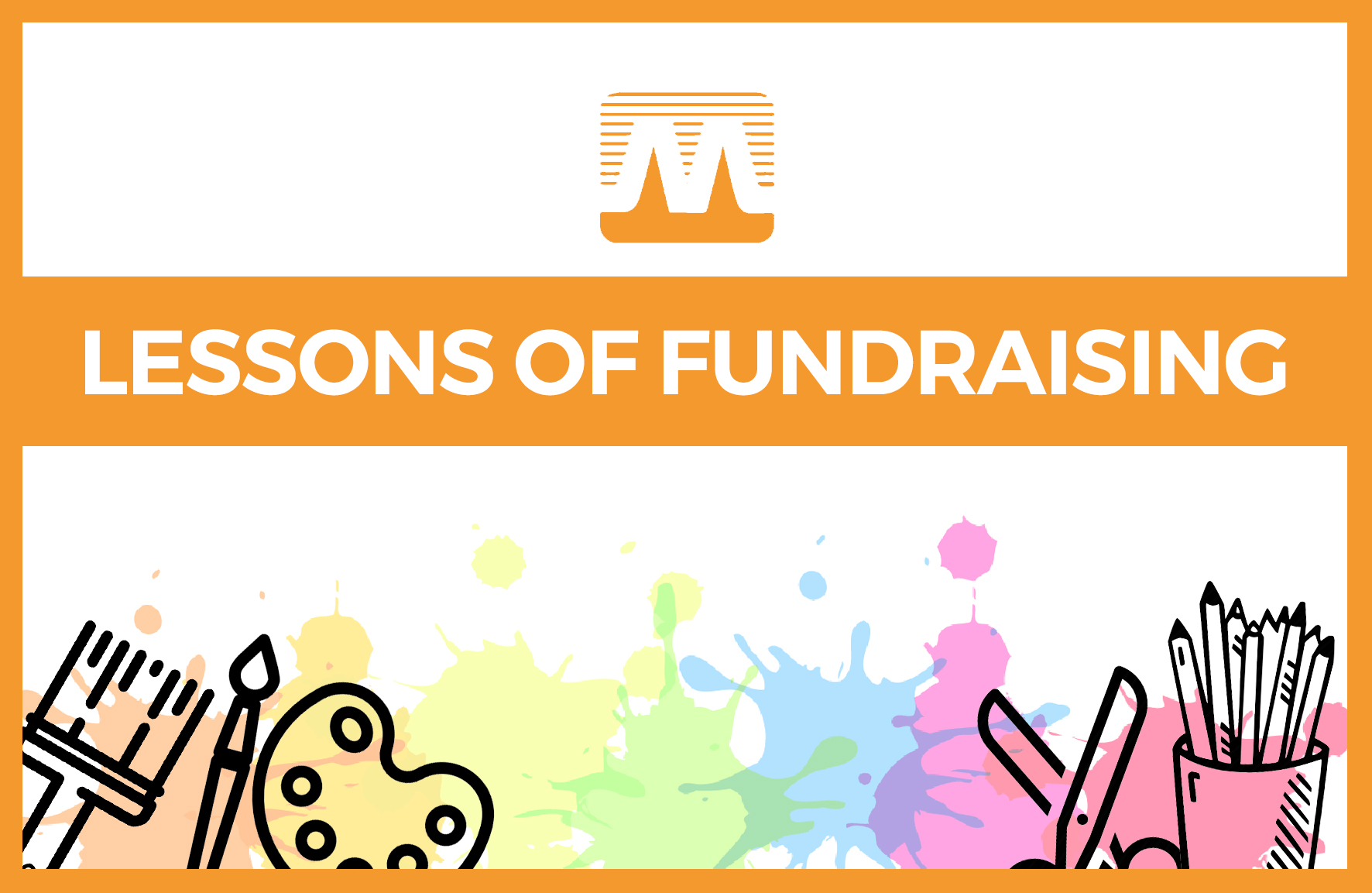 Lessons of fundraising with melamine plate printing blog image