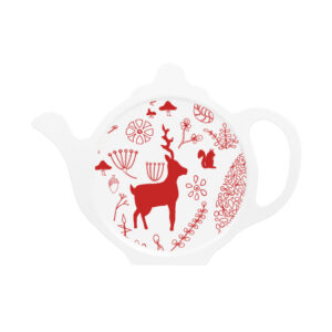 Melamaster Enkel Red Teabag Tidy