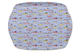 Little Boats Medium Serving Tray design by Vicky Yorke
