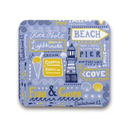 Beachside Coaster by Vicky Yorke